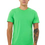 Bella + Canvas Mens Jersey Short Sleeve Crewneck T-Shirt - Synthetic Green