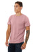 Bella + Canvas BC3001/3001 Mens Jersey Short Sleeve Crewneck T-Shirt Orchid Model 3Q