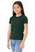 Bella + Canvas BC3001Y/3001Y Youth Jersey Short Sleeve Crewneck T-Shirt Forest Green Model 3Q