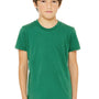 Bella + Canvas Youth Jersey Short Sleeve Crewneck T-Shirt - Kelly Green