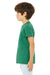 Bella + Canvas BC3001Y/3001Y Youth Jersey Short Sleeve Crewneck T-Shirt Kelly Green Model Side