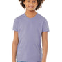 Bella + Canvas Youth Jersey Short Sleeve Crewneck T-Shirt - Dark Lavender Purple