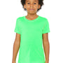 Bella + Canvas Youth Jersey Short Sleeve Crewneck T-Shirt - Neon Green