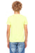 Bella + Canvas 3001Y Youth Jersey Short Sleeve Crewneck T-Shirt Neon Yellow Model Back