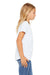 Bella + Canvas 3001Y Youth Jersey Short Sleeve Crewneck T-Shirt Ash Grey Model Side