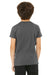 Bella + Canvas 3001Y Youth Jersey Short Sleeve Crewneck T-Shirt Asphalt Grey Model Back