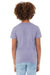 Bella + Canvas BC3001Y/3001Y Youth Jersey Short Sleeve Crewneck T-Shirt Dark Lavender Purple Model Back