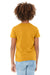 Bella + Canvas 3001Y Youth Jersey Short Sleeve Crewneck T-Shirt Mustard Yellow Model Back