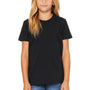 Bella + Canvas Youth Jersey Short Sleeve Crewneck T-Shirt - Vintage Black