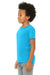 Bella + Canvas 3001Y Youth Jersey Short Sleeve Crewneck T-Shirt Neon Blue Model 3Q