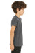 Bella + Canvas 3001Y Youth Jersey Short Sleeve Crewneck T-Shirt Asphalt Grey Model Side