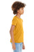 Bella + Canvas 3001Y Youth Jersey Short Sleeve Crewneck T-Shirt Mustard Yellow Model Side