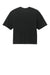 Comfort Colors 3023CL Womens Short Sleeve Crewneck T-Shirt Black Flat Back