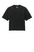 Comfort Colors 3023CL Womens Short Sleeve Crewneck T-Shirt Black Flat Front
