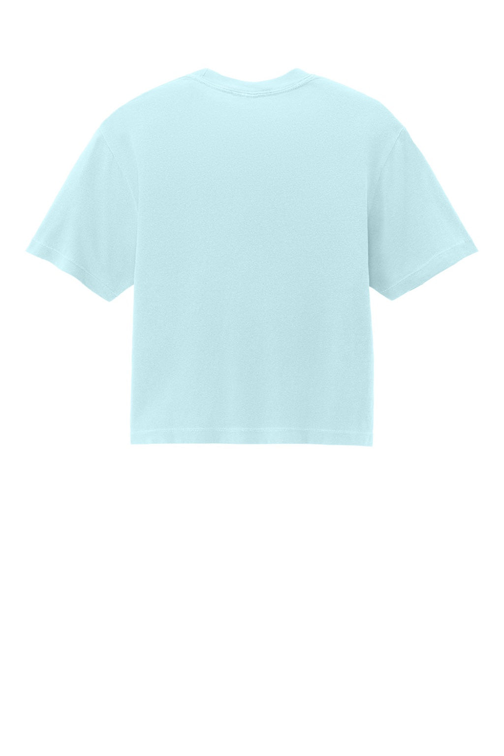 Comfort Colors 3023CL Womens Short Sleeve Crewneck T-Shirt Chambray Blue Flat Back