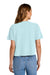 Comfort Colors 3023CL Womens Short Sleeve Crewneck T-Shirt Chambray Blue Model Back
