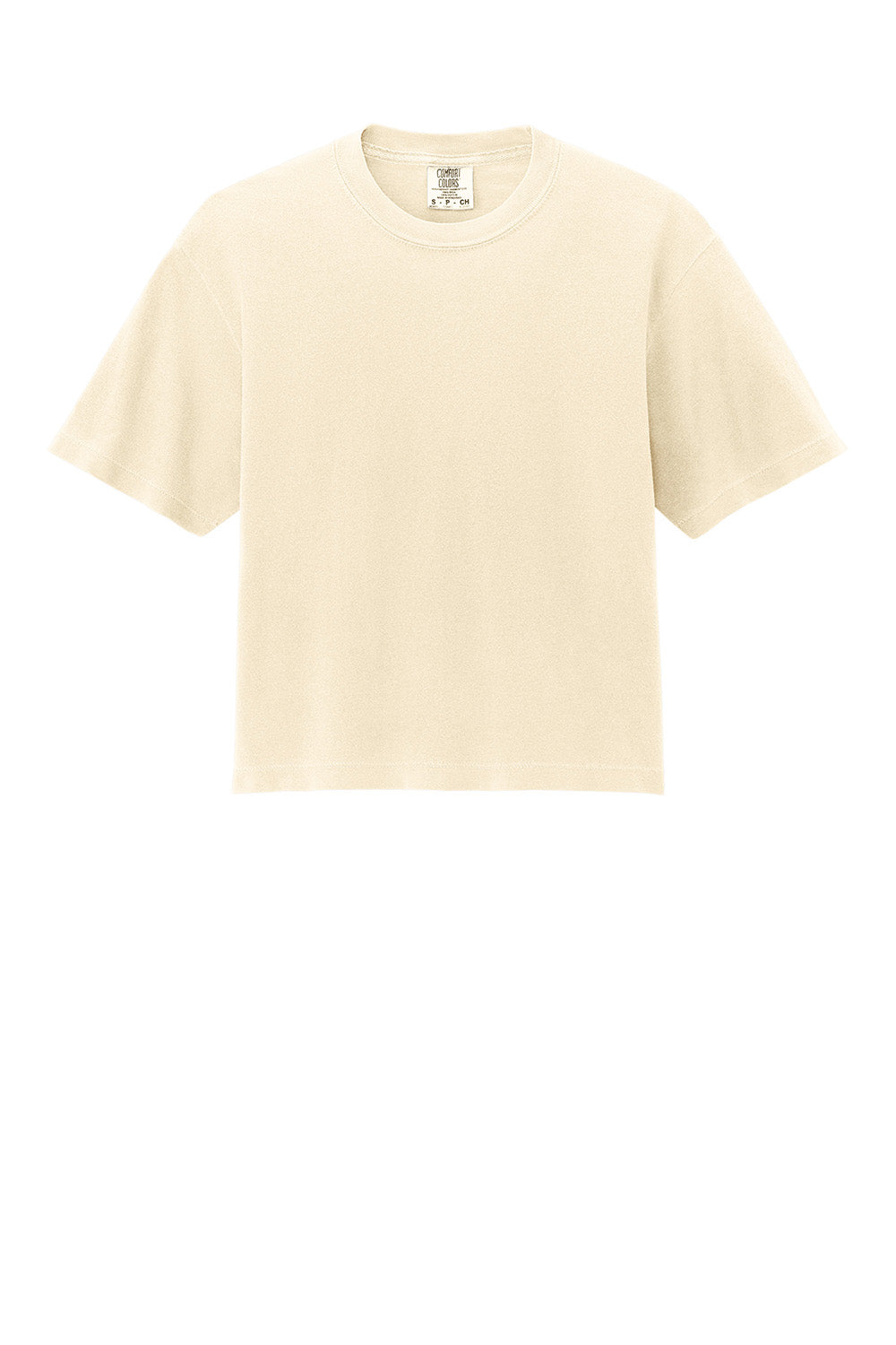 Comfort Colors 3023CL Womens Ivory Short Sleeve Crewneck T-Shirt