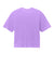 Comfort Colors 3023CL Womens Short Sleeve Crewneck T-Shirt Neon Violet Purple Flat Back