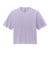 Comfort Colors 3023CL Womens Short Sleeve Crewneck T-Shirt Orchid Purple Flat Front