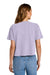 Comfort Colors 3023CL Womens Short Sleeve Crewneck T-Shirt Orchid Purple Model Back