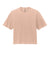 Comfort Colors 3023CL Womens Short Sleeve Crewneck T-Shirt Peachy Flat Front