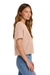 Comfort Colors 3023CL Womens Short Sleeve Crewneck T-Shirt Peachy Model Side