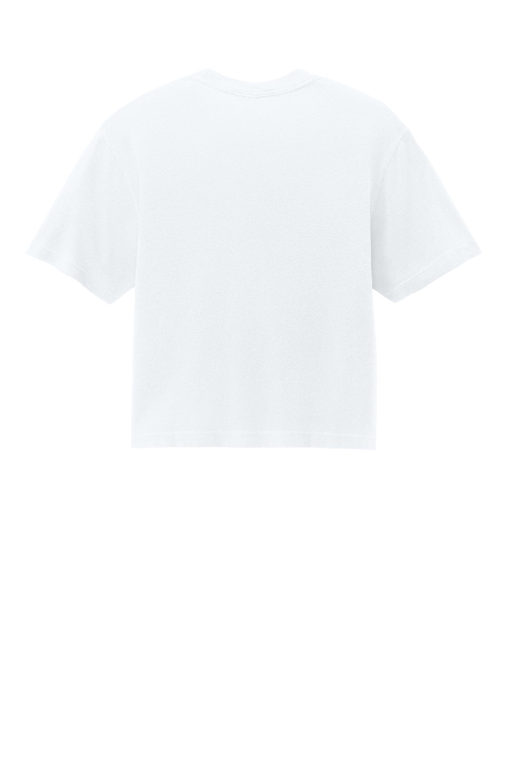 Comfort Colors 3023CL Womens Short Sleeve Crewneck T-Shirt White Flat Back