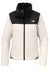 The North Face NF0A7V6K Womens Everyday Water Resistant Insulated Full Zip Jacket Vintage White Flat Front