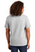 American Apparel 1301 Mens Short Sleeve Crewneck T-Shirt Ash Grey Model Back
