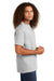American Apparel 1301/AL1301 Mens Short Sleeve Crewneck T-Shirt Ash Grey Model Side