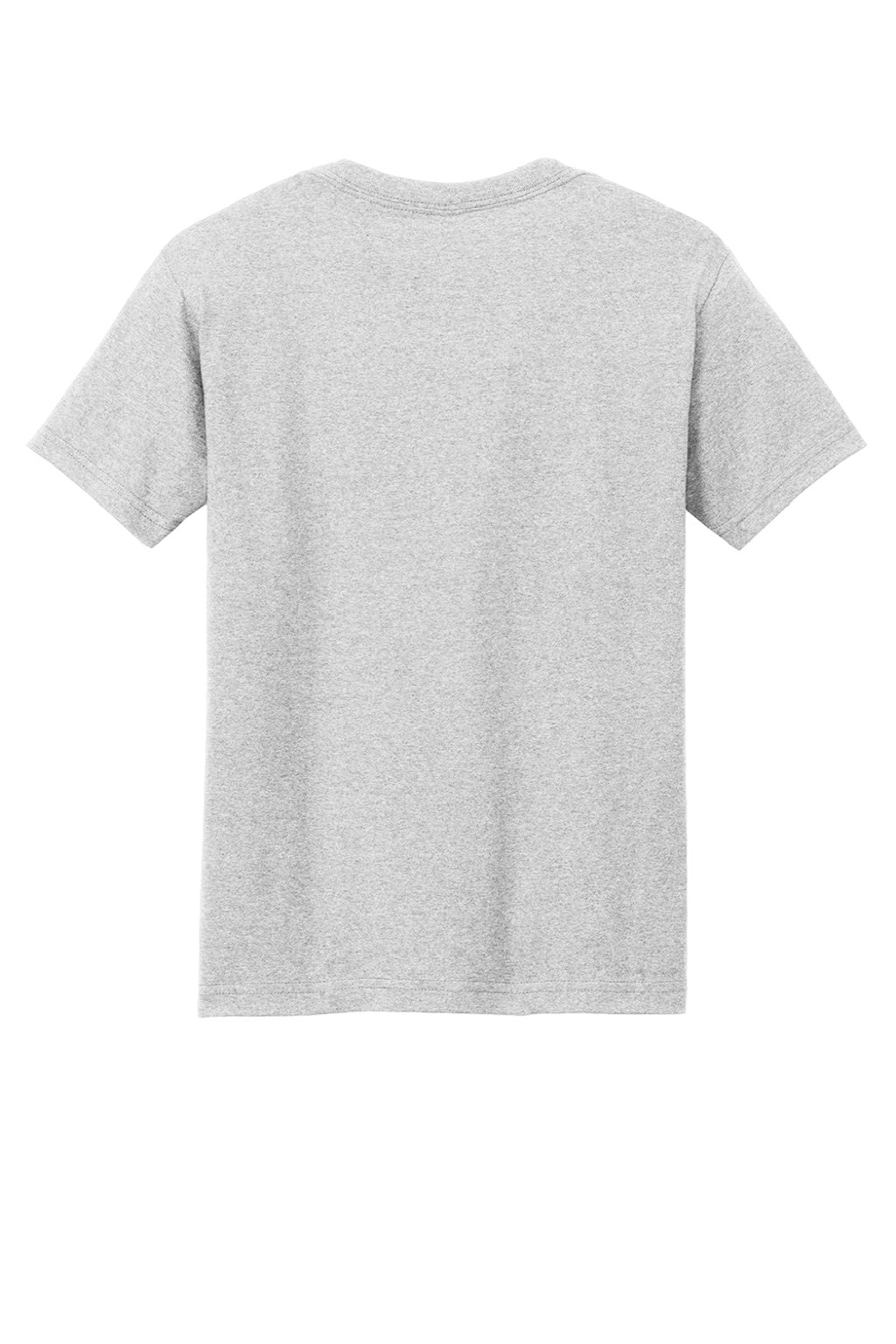 American Apparel 1301 Mens Short Sleeve Crewneck T-Shirt Ash Grey Flat Back