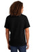 American Apparel 1301 Mens Short Sleeve Crewneck T-Shirt Black Model Back