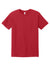 American Apparel 1301 Mens Short Sleeve Crewneck T-Shirt Cardinal Red Flat Front