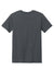 American Apparel 1301/AL1301 Mens Short Sleeve Crewneck T-Shirt Charcoal Grey Flat Back