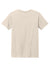 American Apparel 1301 Mens Short Sleeve Crewneck T-Shirt Cream Flat Back