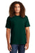 American Apparel 1301 Mens Short Sleeve Crewneck T-Shirt Forest Green Model Front