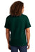 American Apparel 1301 Mens Short Sleeve Crewneck T-Shirt Forest Green Model Back