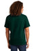 American Apparel 1301/AL1301 Mens Short Sleeve Crewneck T-Shirt Forest Green Model Back