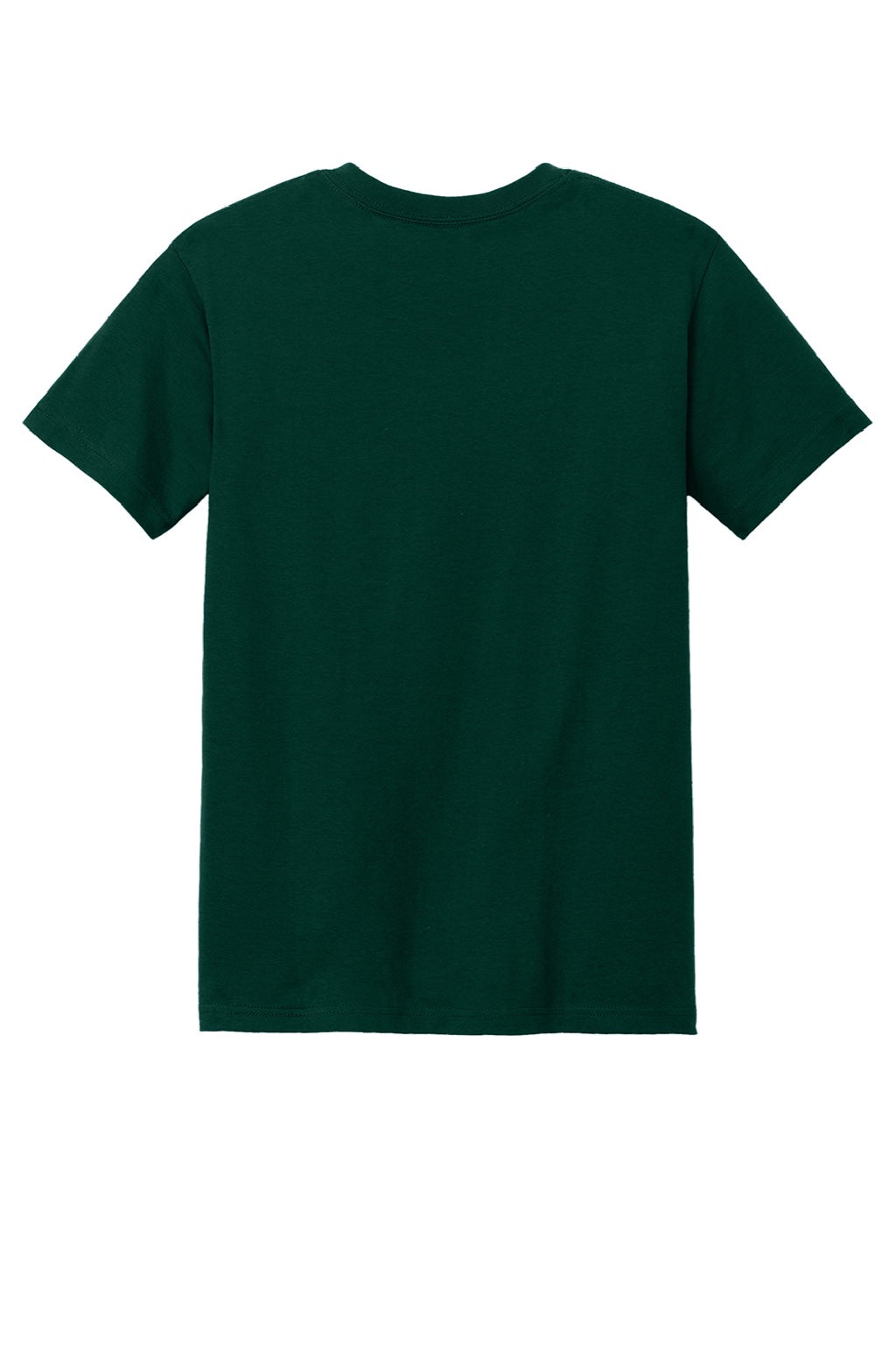 American Apparel 1301 Mens Short Sleeve Crewneck T-Shirt Forest Green Flat Back
