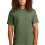 American Apparel Mens Short Sleeve Crewneck T-Shirt - Military Green