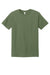 American Apparel 1301/AL1301 Mens Short Sleeve Crewneck T-Shirt Military Green Flat Front