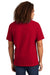 American Apparel 1301 Mens Short Sleeve Crewneck T-Shirt Red Model Back