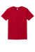 American Apparel 1301/AL1301 Mens Short Sleeve Crewneck T-Shirt Red Flat Front