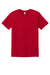 American Apparel 1301 Mens Short Sleeve Crewneck T-Shirt Red Flat Front