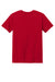 American Apparel 1301 Mens Short Sleeve Crewneck T-Shirt Red Flat Back
