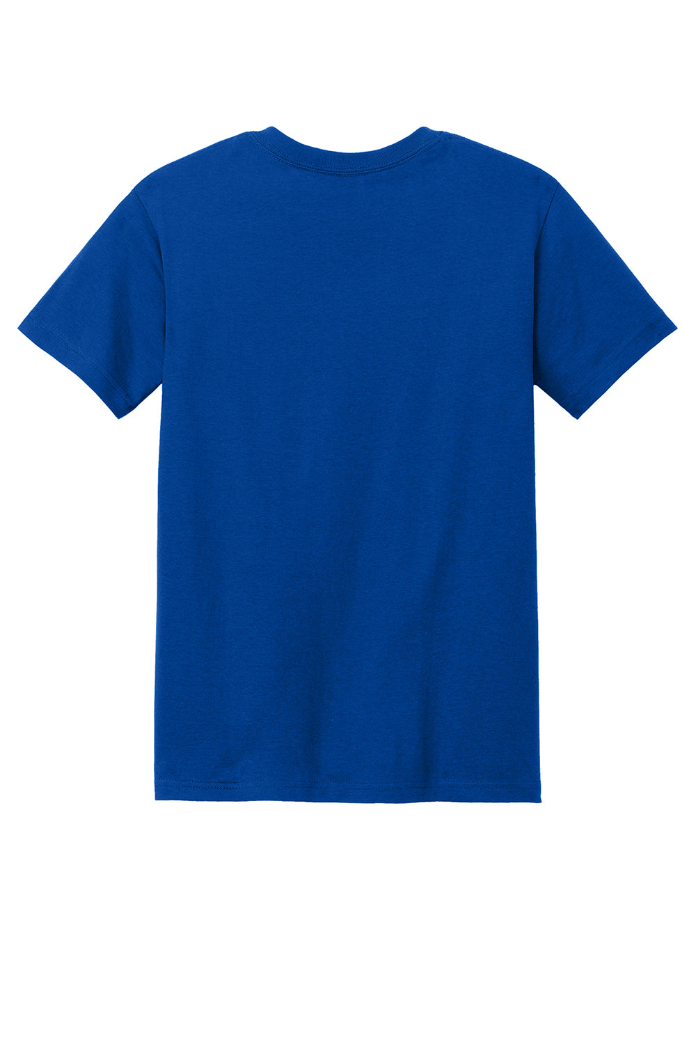American Apparel 1301/AL1301 Mens Short Sleeve Crewneck T-Shirt Royal Blue Flat Back