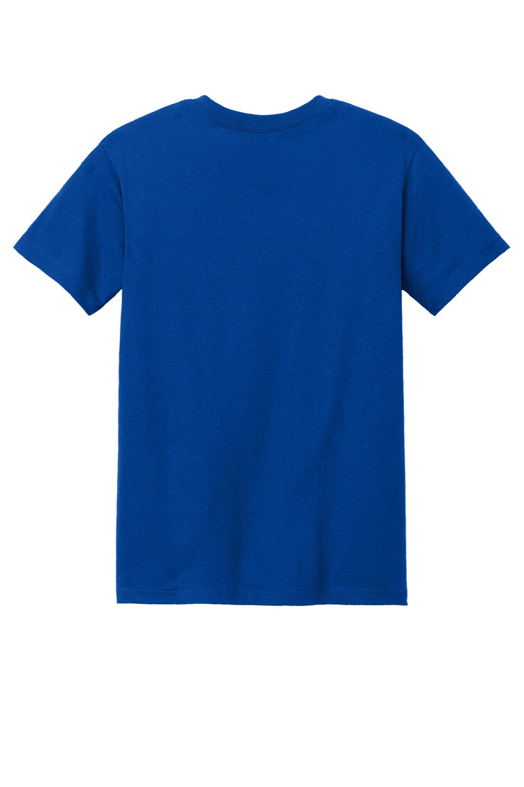American Apparel 1301 Mens Short Sleeve Crewneck T-Shirt Royal Blue Flat Back