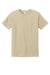 American Apparel 1301 Mens Short Sleeve Crewneck T-Shirt Sand Flat Front