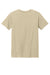 American Apparel 1301 Mens Short Sleeve Crewneck T-Shirt Sand Flat Back