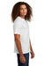 American Apparel 1301/AL1301 Mens Short Sleeve Crewneck T-Shirt White Model Side